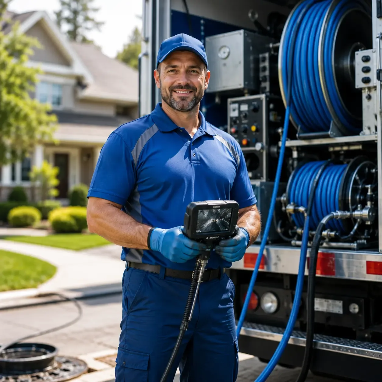 Local outdoor drain cleaning specialists in San Augustine, TX
